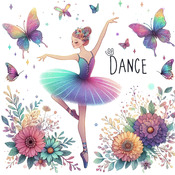 Dance Cross Stitch Pattern