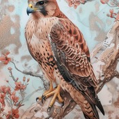 Falcon Cross Stitch Pattern