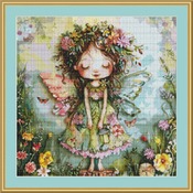 Garden Fairy 1 Cross Stitch Pattern