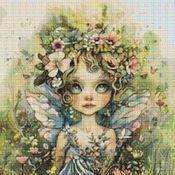 Garden Fairy 10 Cross Stitch Pattern