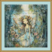 Garden Fairy 3 Cross Stitch Pattern