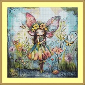 Garden Fairy 6 Cross Stitch Pattern