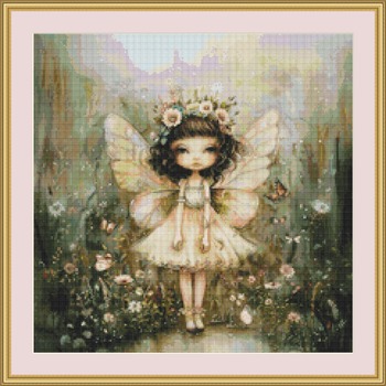 Garden Fairy 7 Cross Stitch Pattern