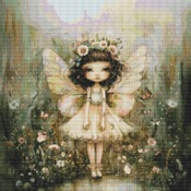 Garden Fairy 7 Cross Stitch Pattern