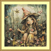 Garden Witch 1 Cross Stitch Pattern