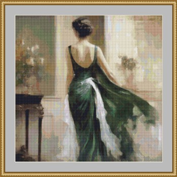 Haut Couture Cross Stitch Pattern