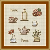 Home Cross Stitch Pattern