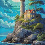 In The Moonlight Cross Stitch Pattern