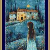 Little Girl Cross Stitch Pattern