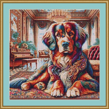 Pet Dog Cross Stitch Pattern