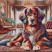 Pet Dog Cross Stitch Pattern