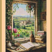 Picture Window Cross Stitch Pattern