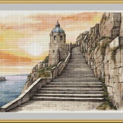 Stairs Cross Stitch Pattern