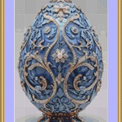 Stunning Egg Cross Stitch pattern