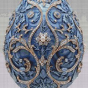 Stunning Egg Cross Stitch pattern