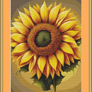 Sunflower Cross Stitch Pattern