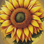 Sunflower Cross Stitch Pattern