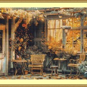 Veranda Cross Stitch Pattern