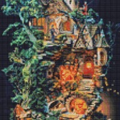 Enchanted Storybook Cross Stitch Pattern