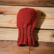 Hand knitted gear shift warmer beanie hat