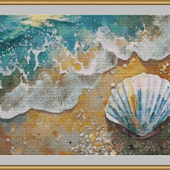 Sea Shell Cross Stitch Pattern