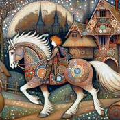 Fantasy Horse Cross Stitch Pattern