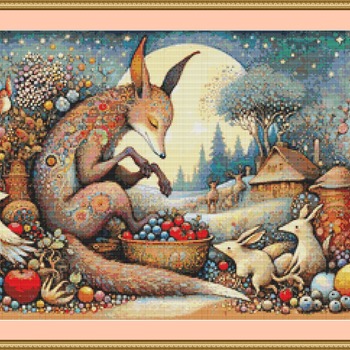 Fox Cross Stitch Pattern