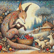 Fox Cross Stitch Pattern