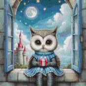 Gifts Owl Cross Stitch Pattern