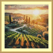 Italian Beauty Cross Stitch Pattern