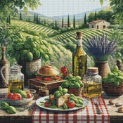 Olive Oil Cross Stitch Pattern