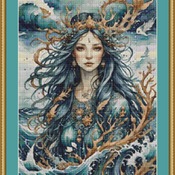 Sea Spirit Cross Stitch Pattern