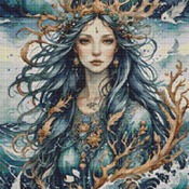 Sea Spirit Cross Stitch Pattern