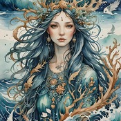 Sea Spirit Cross Stitch Pattern