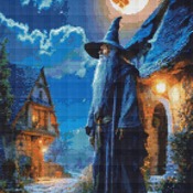 Sorcerer Cross Stitch Pattern