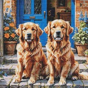 At The Door Cross Stitch Pattern