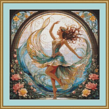 Dancer Cross Stitch Pattern