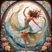 Dancer Cross Stitch Pattern