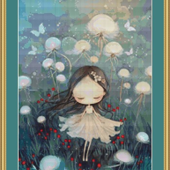 Dreamy Nature Cross Stitch Pattern