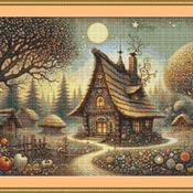 Enchanted Cottage Cross Stitch Pattern