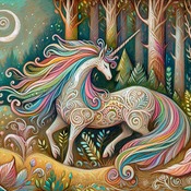 Enchanted Unicorn Cross Stitch Pattern