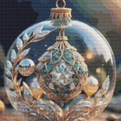 Fantasy Bauble Cross Stitch Pattern