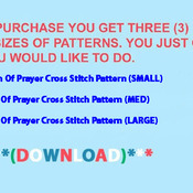 Garden Of Prayer Cross Stitch Pattern***L@@K***