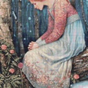 Girl In Winter Cross Stitch Pattern