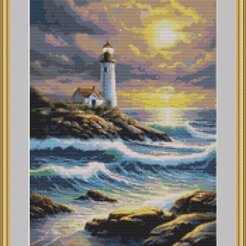 Peaceful Evening Cross Stitch Pattern