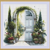 Spring Garden Cross Stitch Pattern