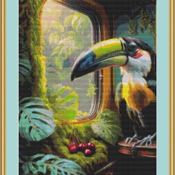 Toucan Cross Stitch Pattern