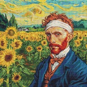 Van Gogh Cross Stitch Pattern