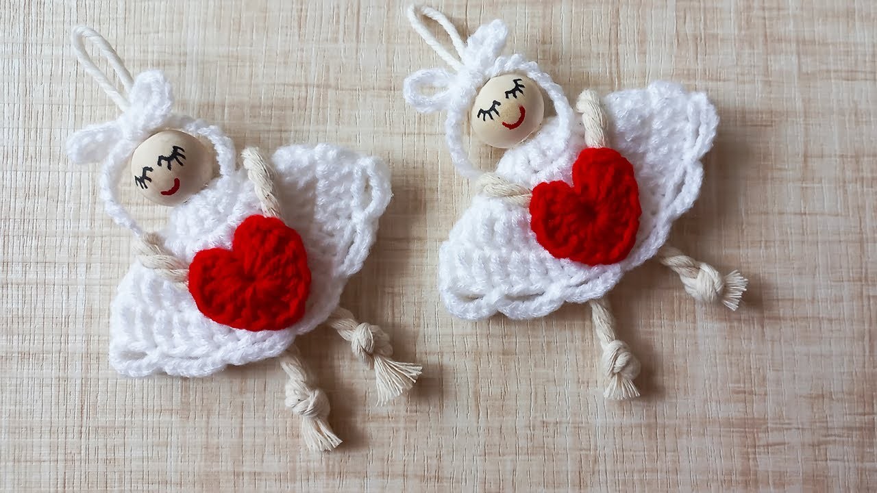 Angel baby | easy crochet angel ornament | angel crochet