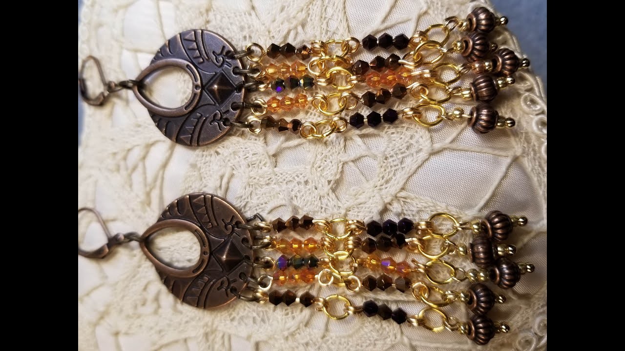 Bargain Bead Box for Dec 2022: Project 1, Dangles in Crystals and Mixed Metals